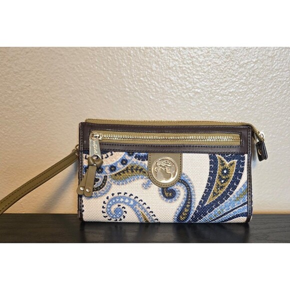 Spartina 449 purse/ crossbody with matching wallet - Picture 6 of 12